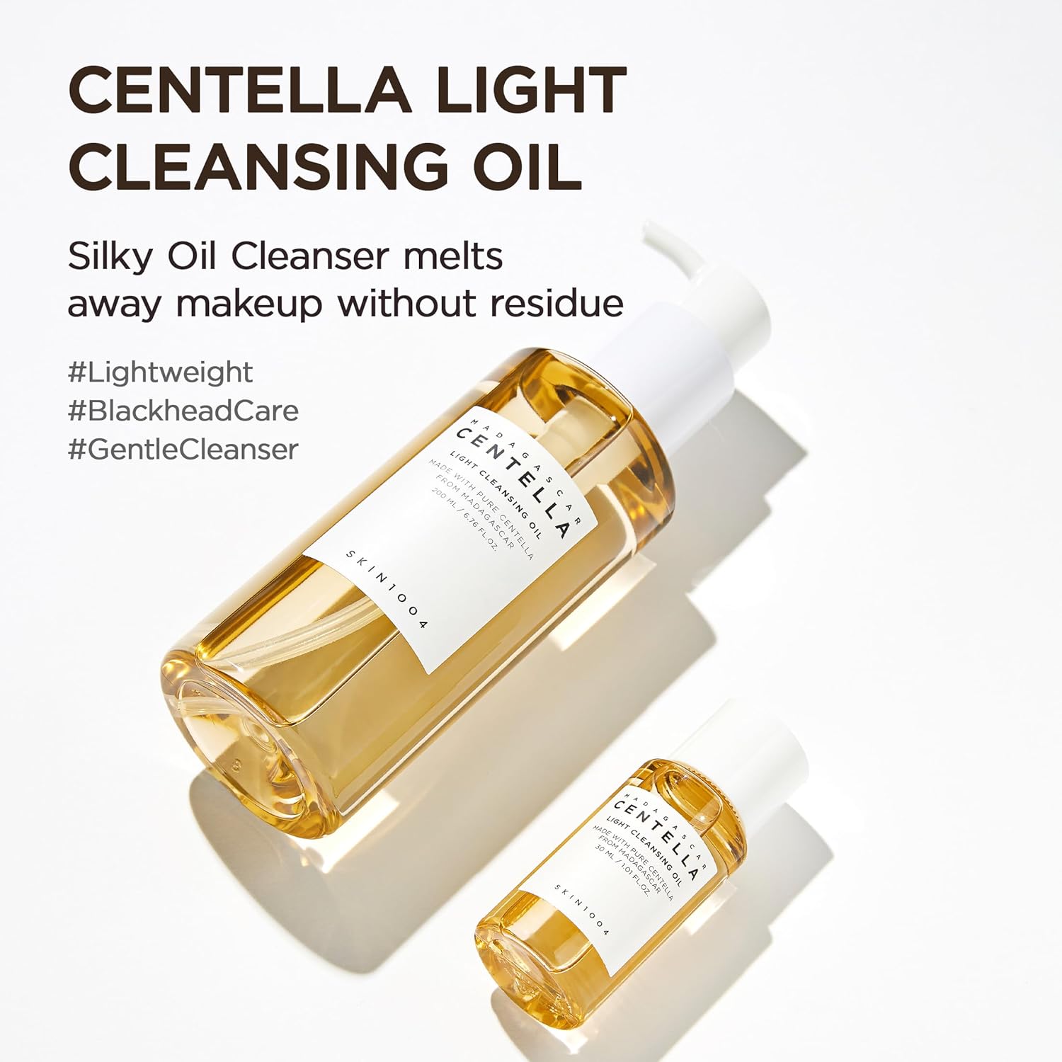 SKIN1004 Centella Travel Kit, Korean Skin Care Set with Toner, Moisturiser, Serum, Cleansing Oil & Cleanser, Travel Size Set with Madagascar Centella, Sensitive Skin, Perfect for Travel Beauty & Gifts